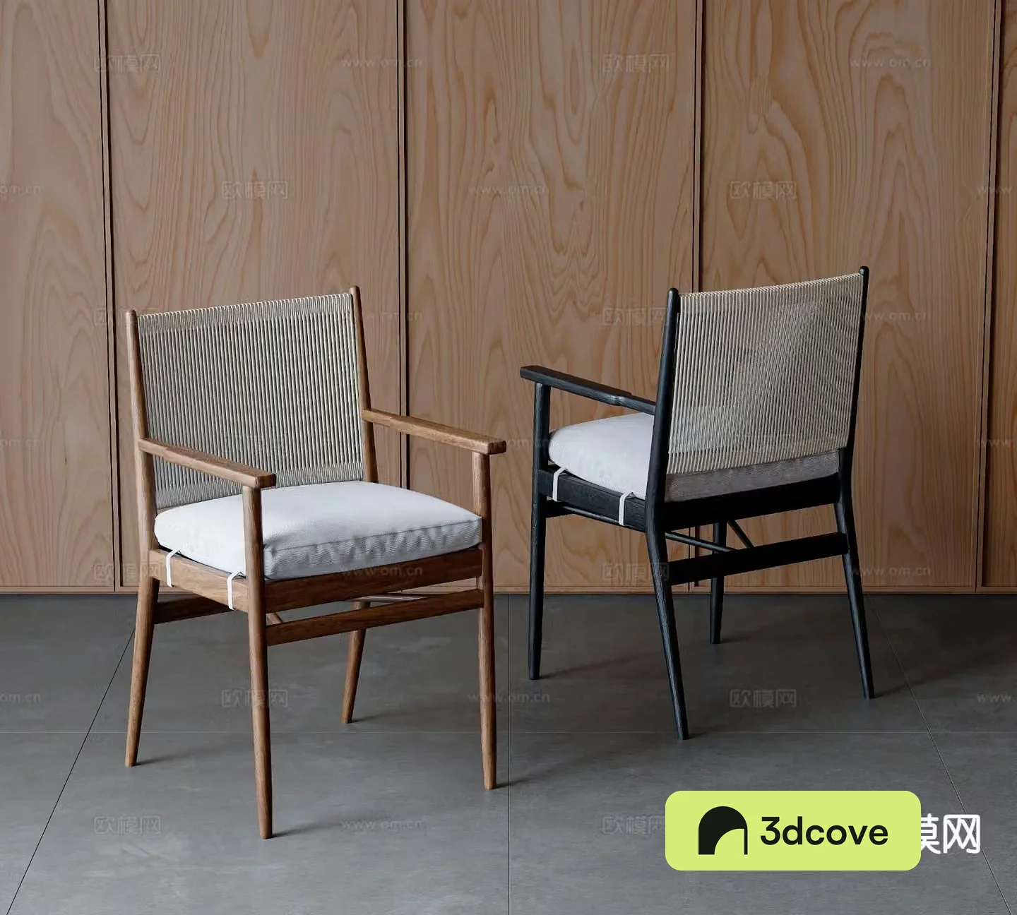 Wabi-sabi chair single chair dining chair