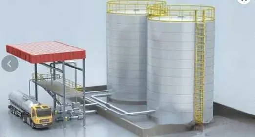 Industrial Storage Facility 3D Model – 5356 – VRAY Render
