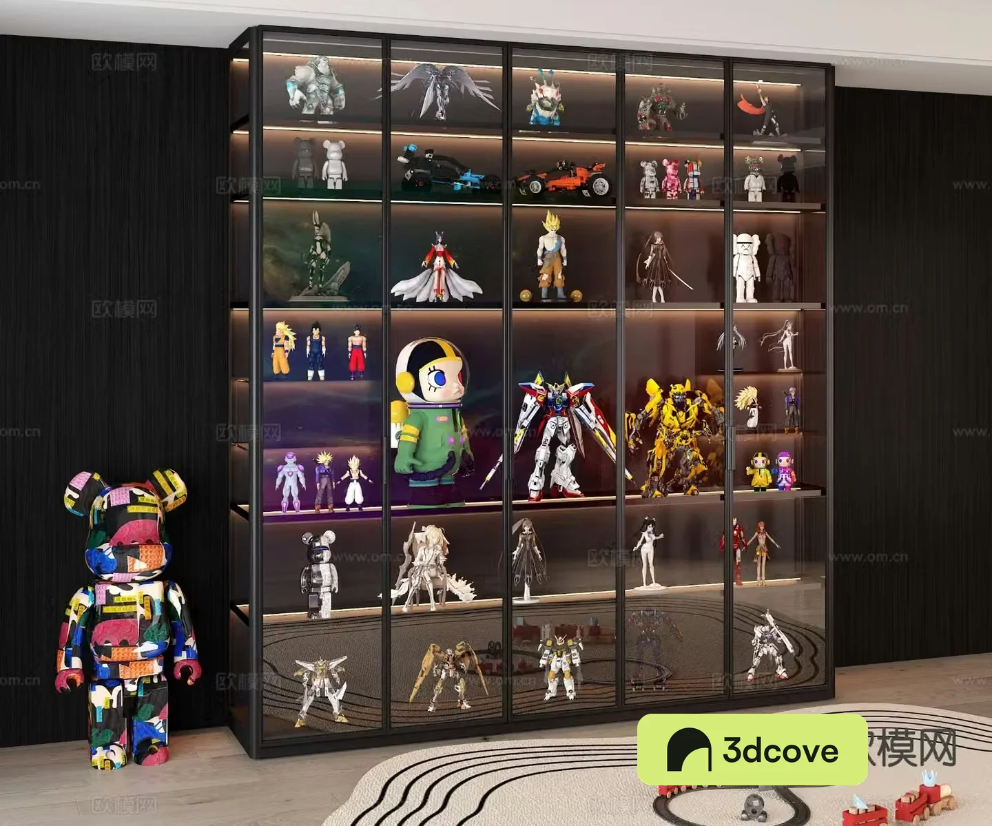 Figure cabinet display cabinet Lego cabinet decorative cabinet