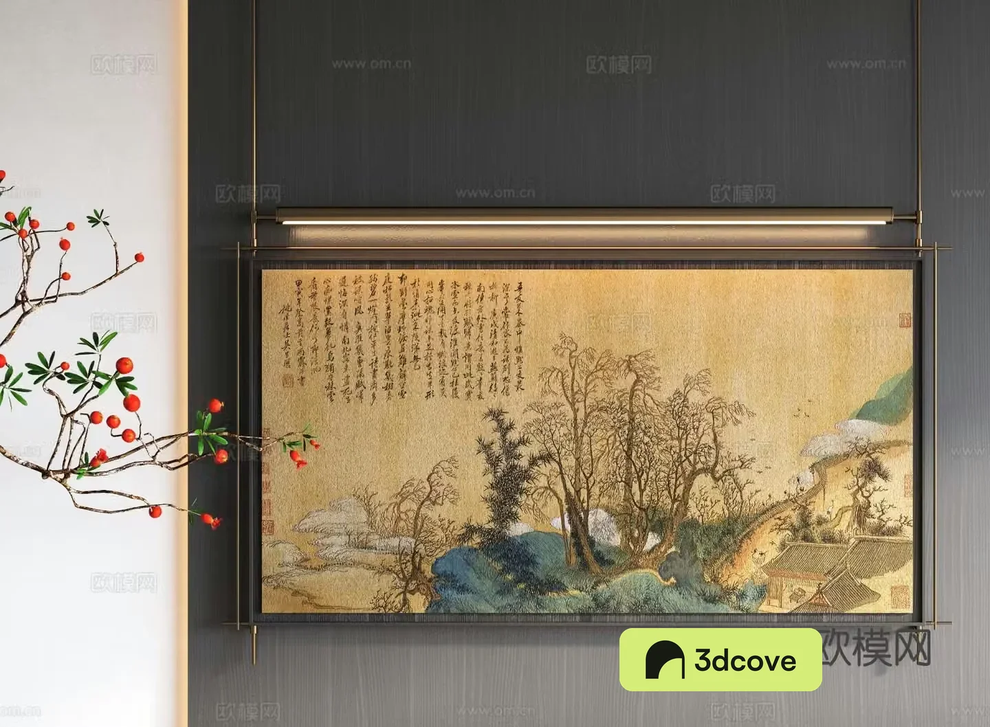 New Chinese style decorative painting landscape painting hanging painting
