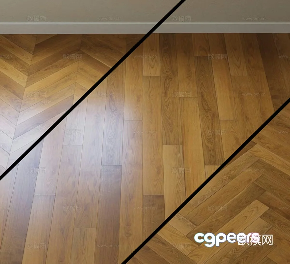 floor wooden floor 3d model