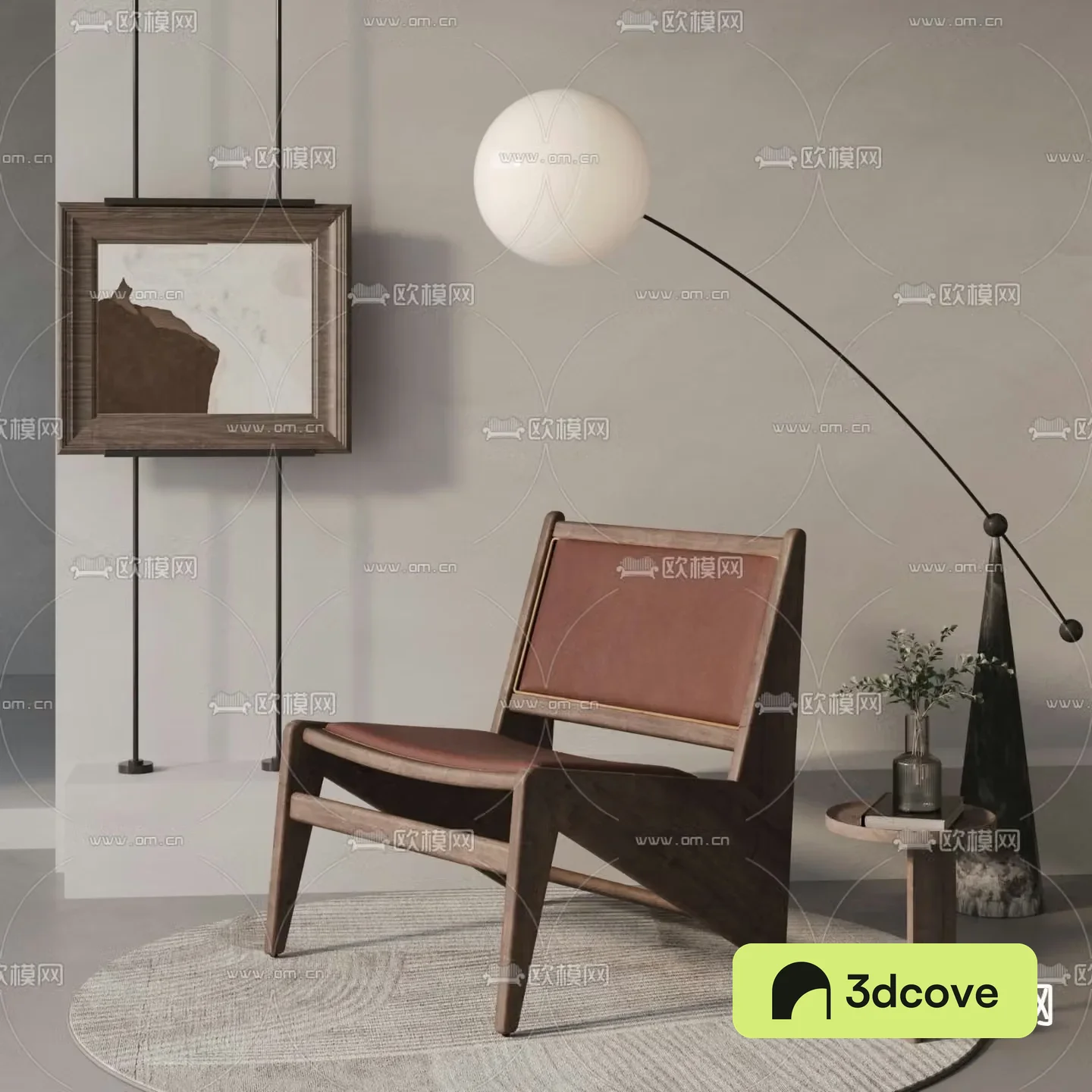 Wabi-sabi chair leisure chair