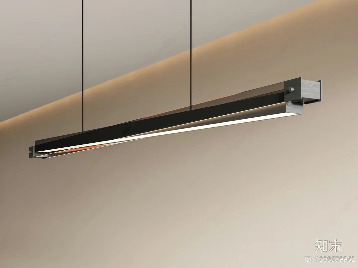 Modern Light Fixture 3D Model – 2394 – VRAY Render