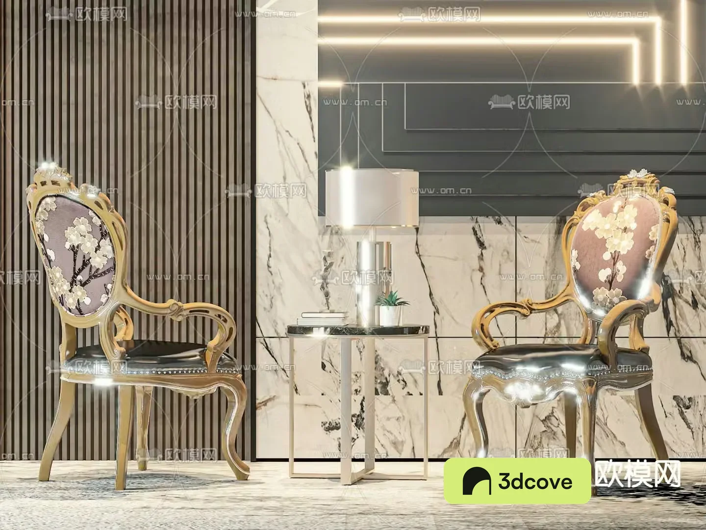 French chair lounge chair
