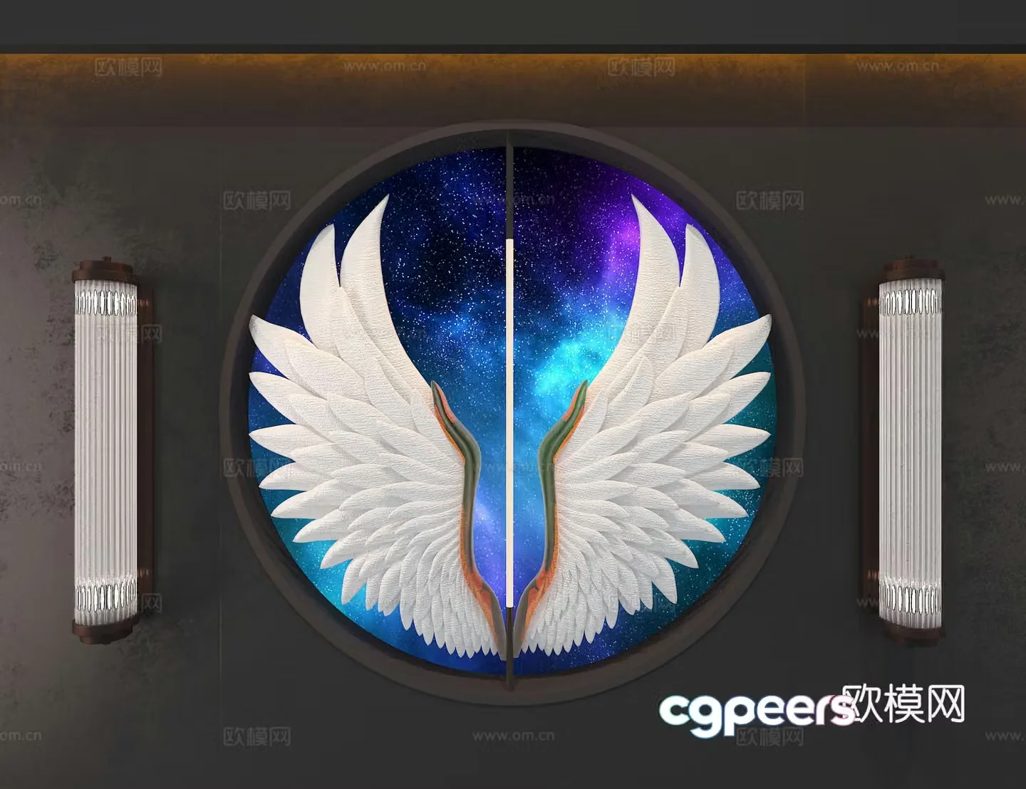 Wings 3d model