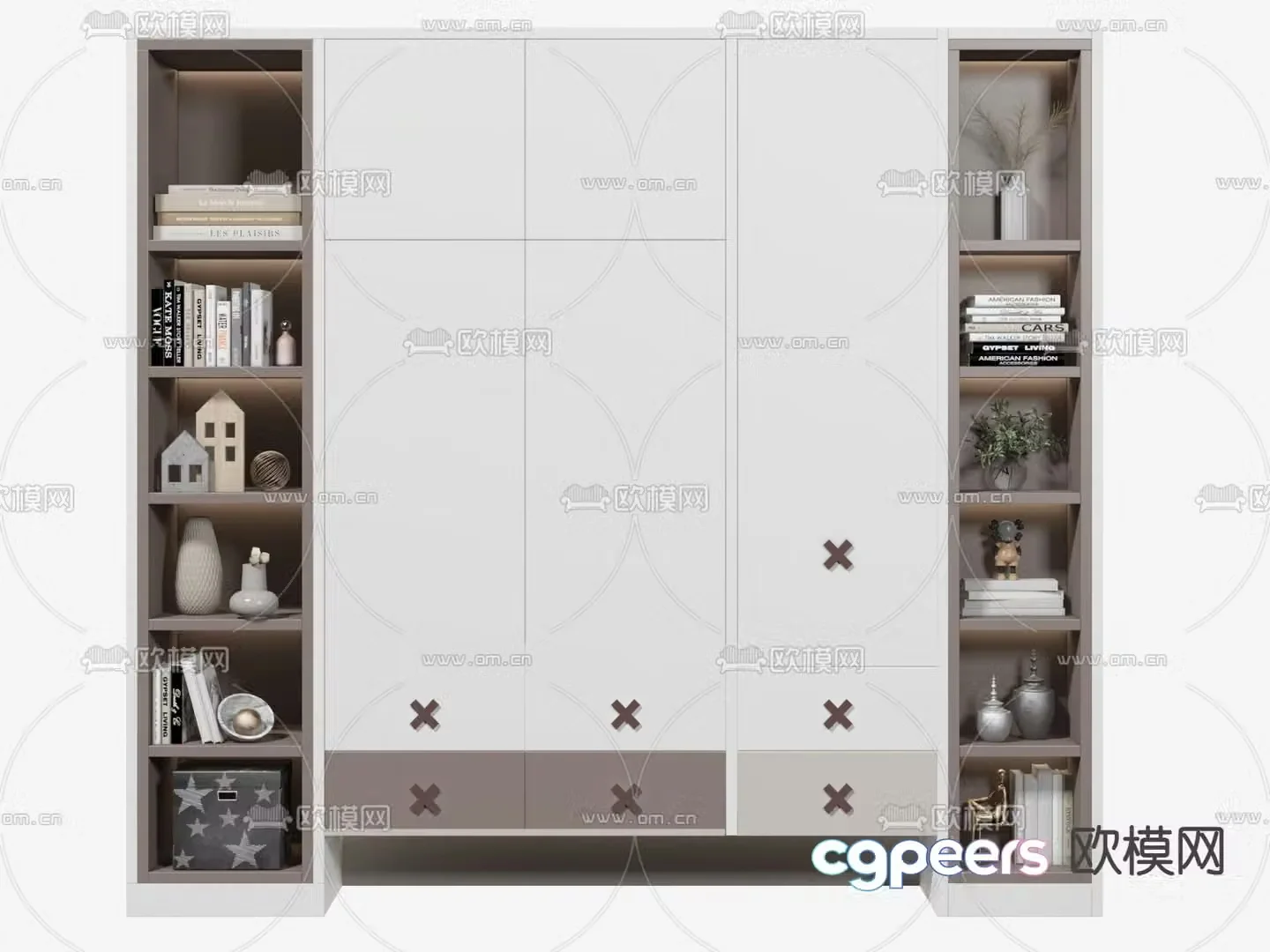 Children’s wardrobe 3d model