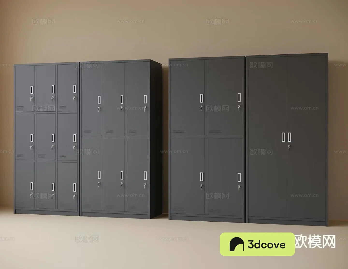 Modern iron file cabinet locker information cabinet