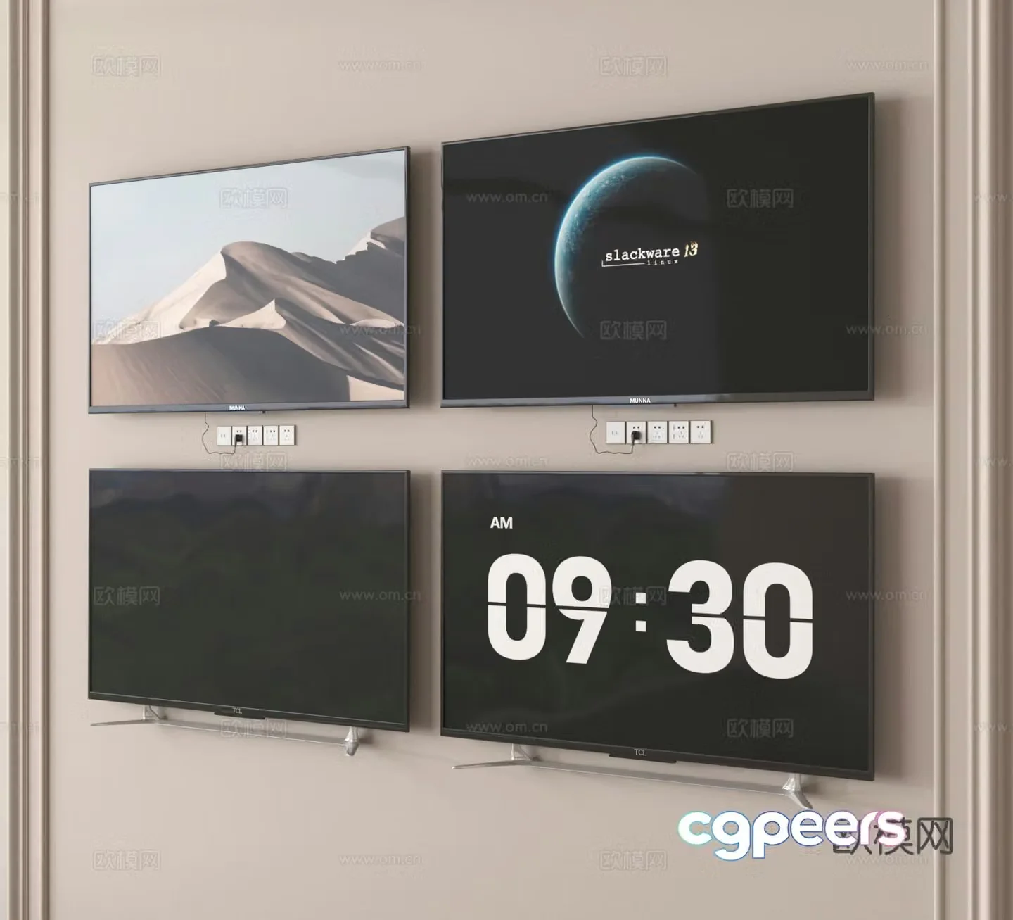 TV LCD TV 3D model
