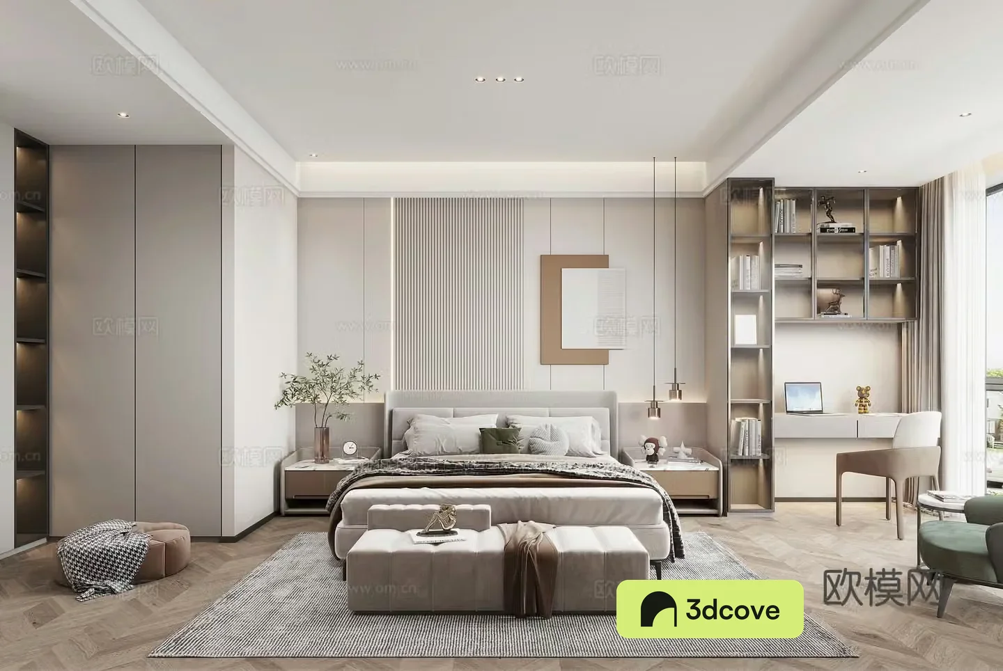 Modern bedroom