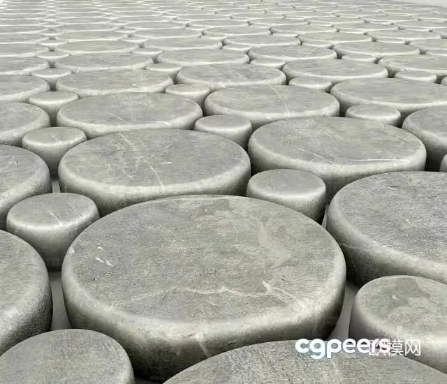 Outdoor floor tiles 3d model