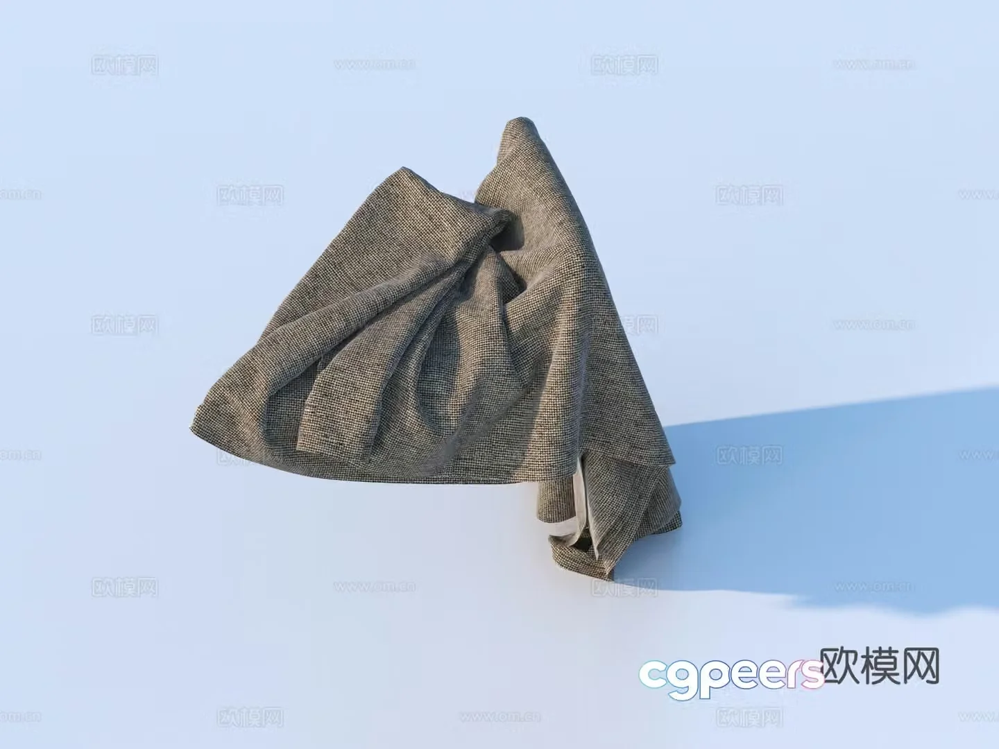 Modern towels Bath towel blankets Air conditioning 3d model
