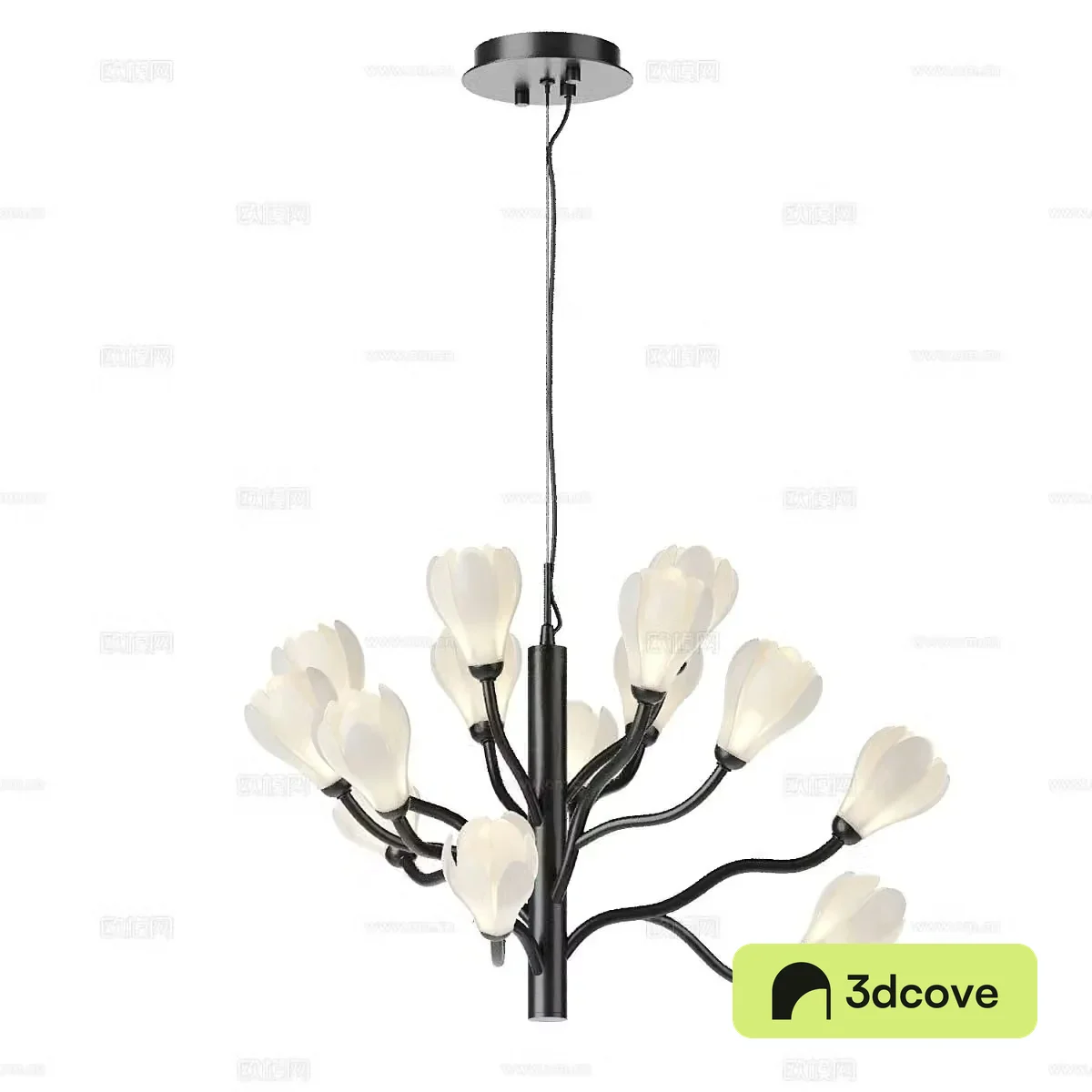 Modern flower chandelier creative chandelier