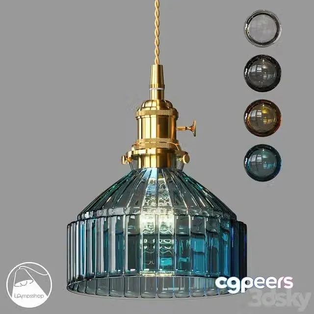 3ds Max Free – LampsShop.com PDL2484 Pendant Tineso