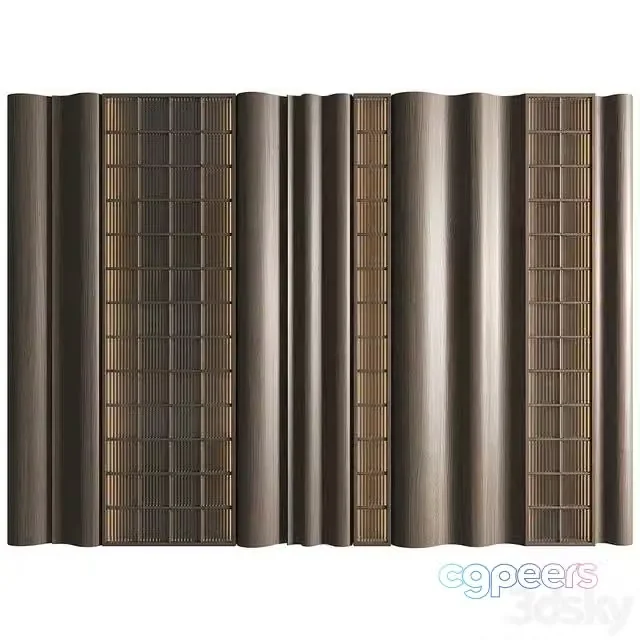 3ds Max Free – Wall Panel Decor 266