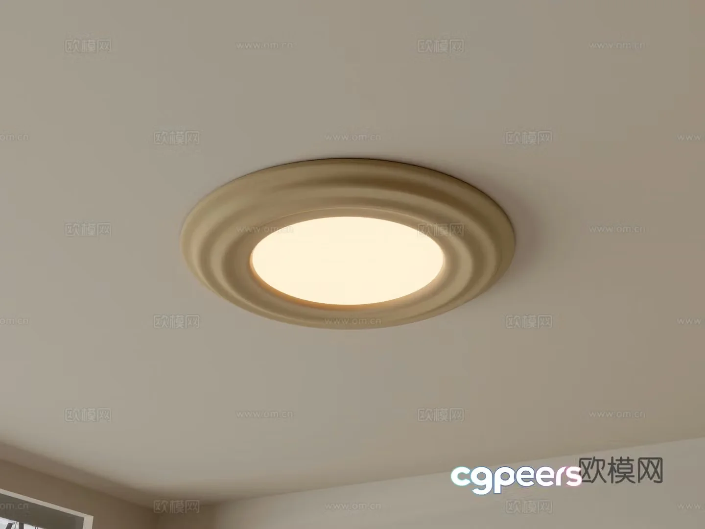Modern ceiling lamp Geometric ceiling lamp Bedroom lamp Artistic shaped lamp Fashion living room lamp group 3D model