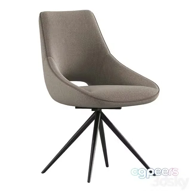 3ds Max Free – Louis Swivel Dining Chair