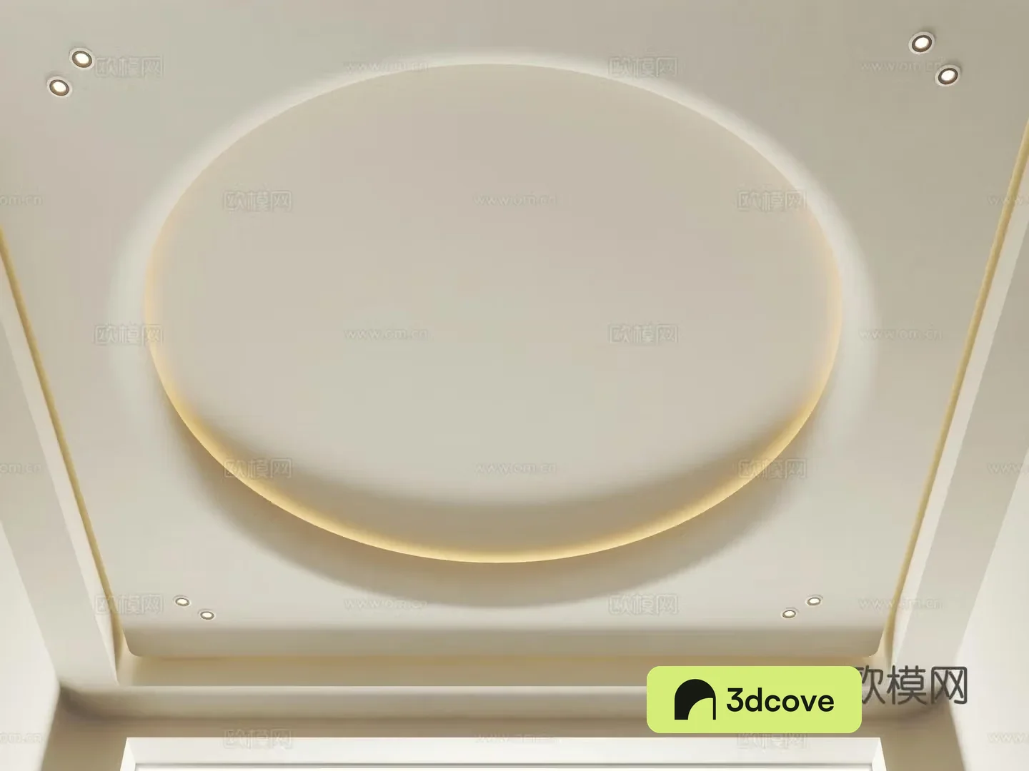House-silent style ceiling round shape ceiling cream-style ceiling chandeliers study ceiling living room different
