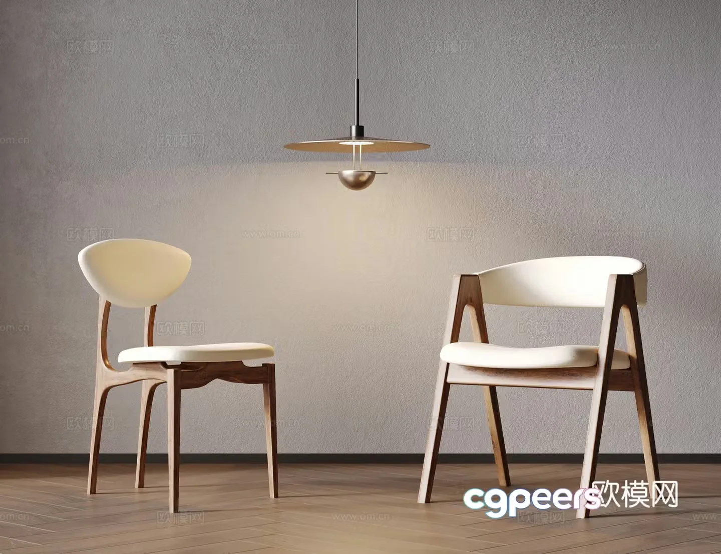 Modern single chair Tea chair Solid wood single chair Dressing chair Book chair 3d model