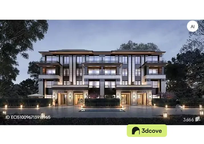 A Large House With A Modern Design