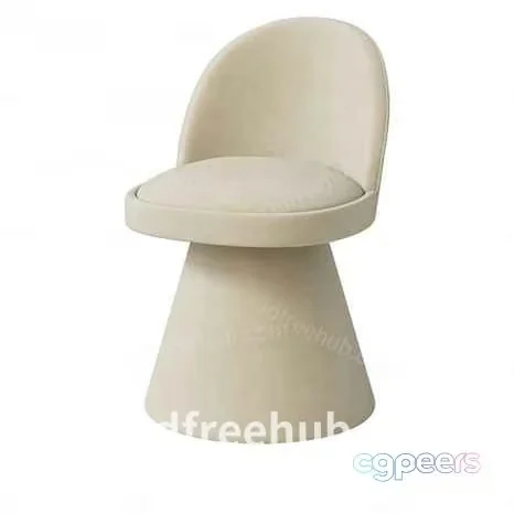A Beige Chair 3D Model – 21260 – VRAY Render