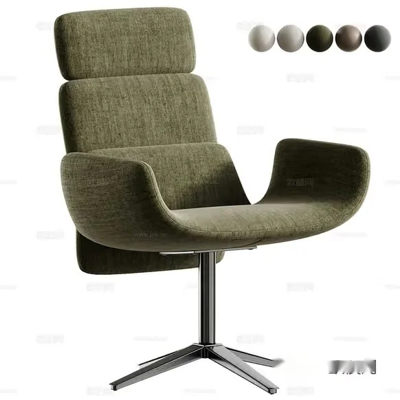 Modern Office Chair 3D Model – 16433 – VRAY Render