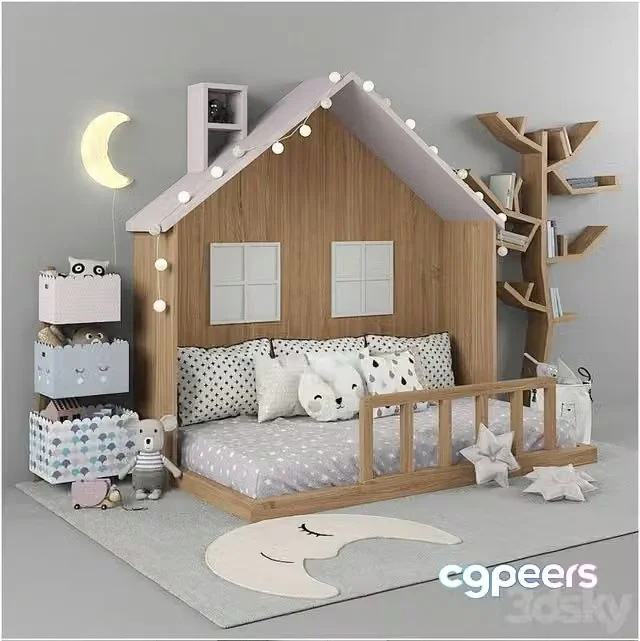3ds Max Free – Children’s furniture to order 02