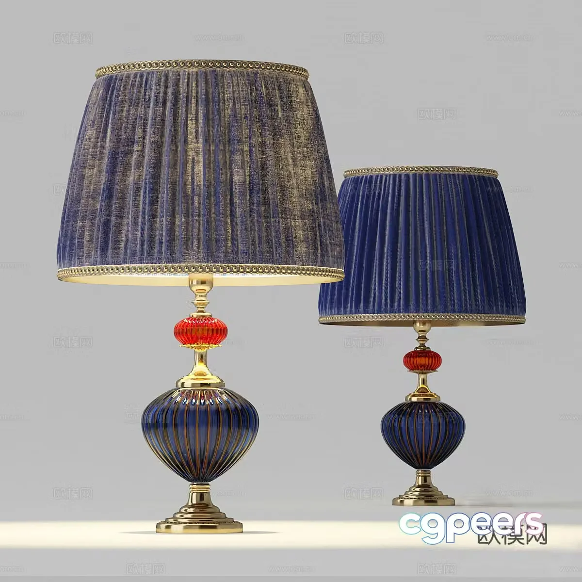 Table lamp Masiero3d model