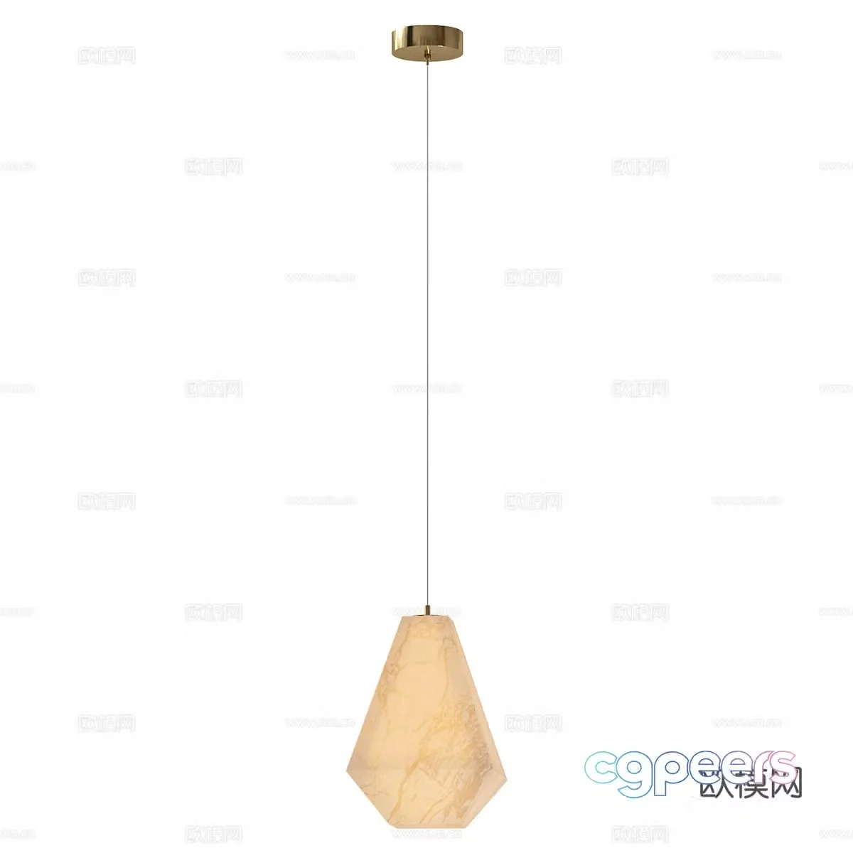 Modern simple chandelier chandelier simple chandelier living room chandelier dining chandelier lamp 3d model