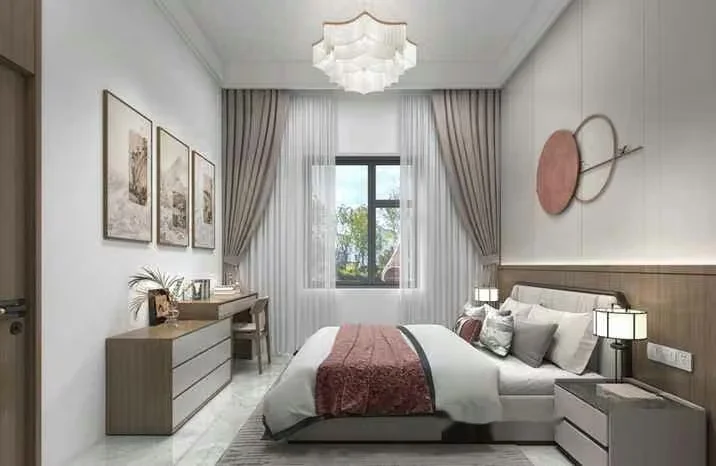 Cozy Bedroom 3D Model – 11744 – VRAY Render