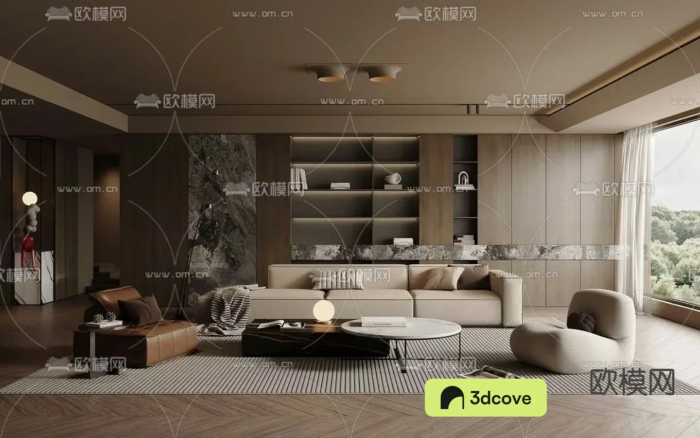Modern living room