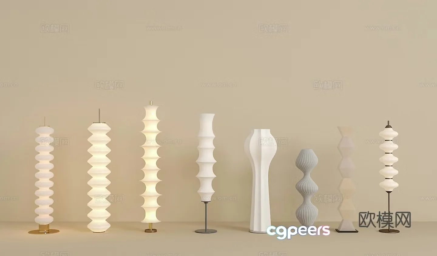 Floor lamp 3d model