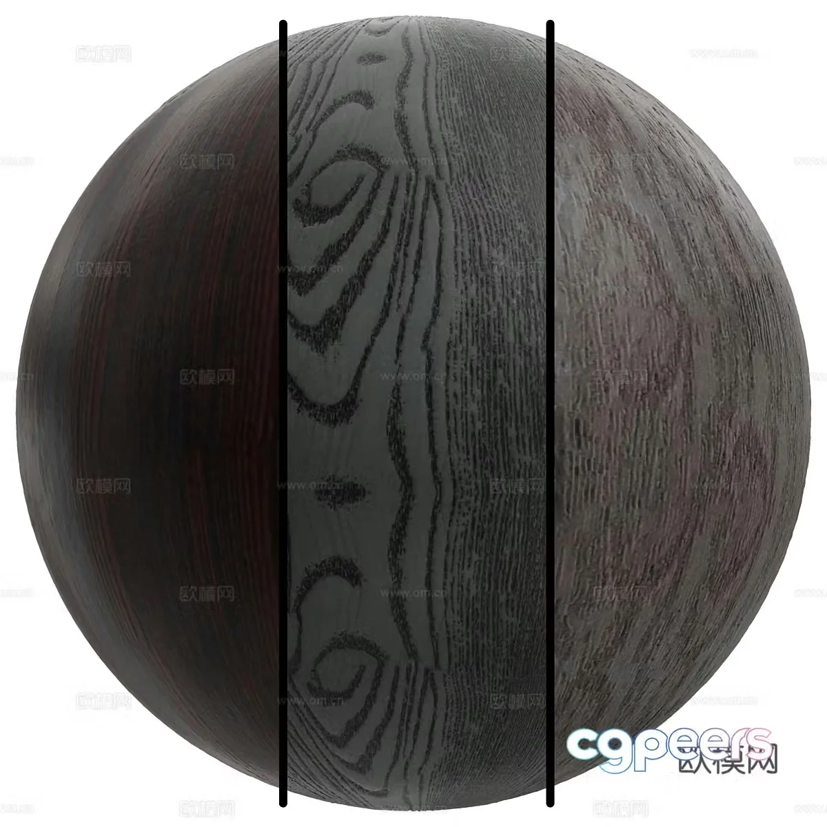 New Chinese style wood veneer 3D model