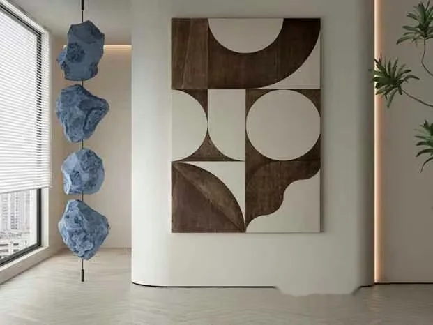 Modern Abstract Art 3D Model – 17596 – VRAY Render