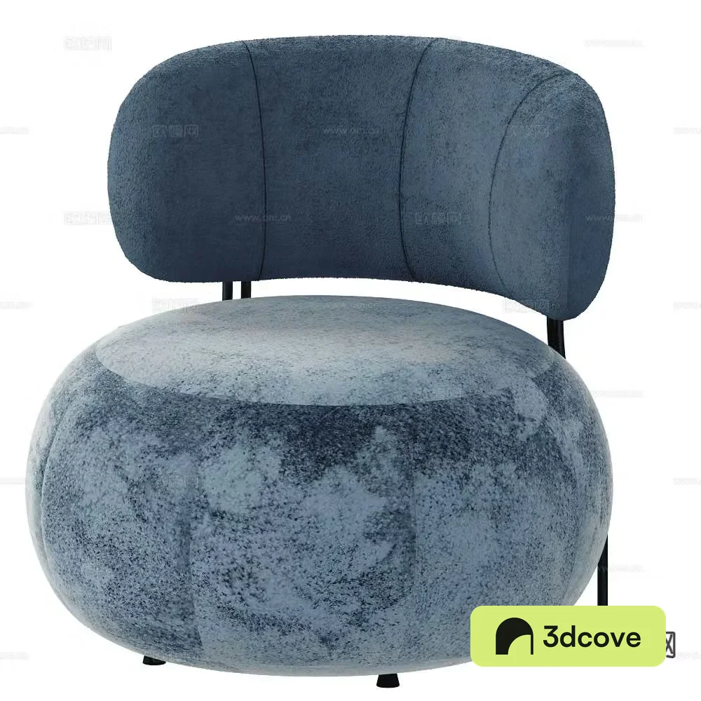 Saba Italian chair fabric sofa chair leisure chair