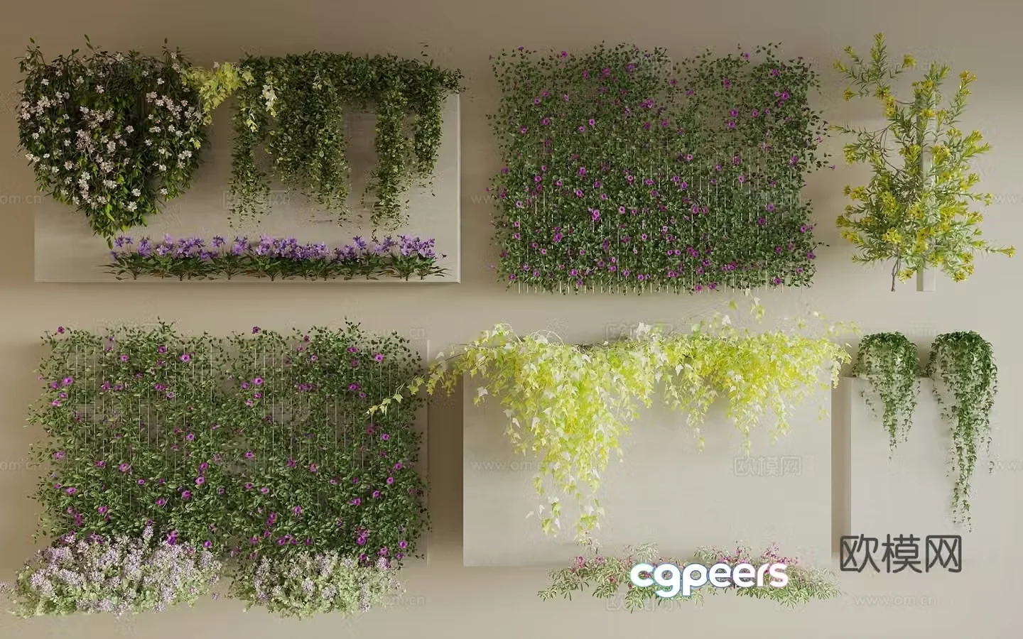 vine vine plant rose vine vine rose plant wall flower vine ivy 3d model