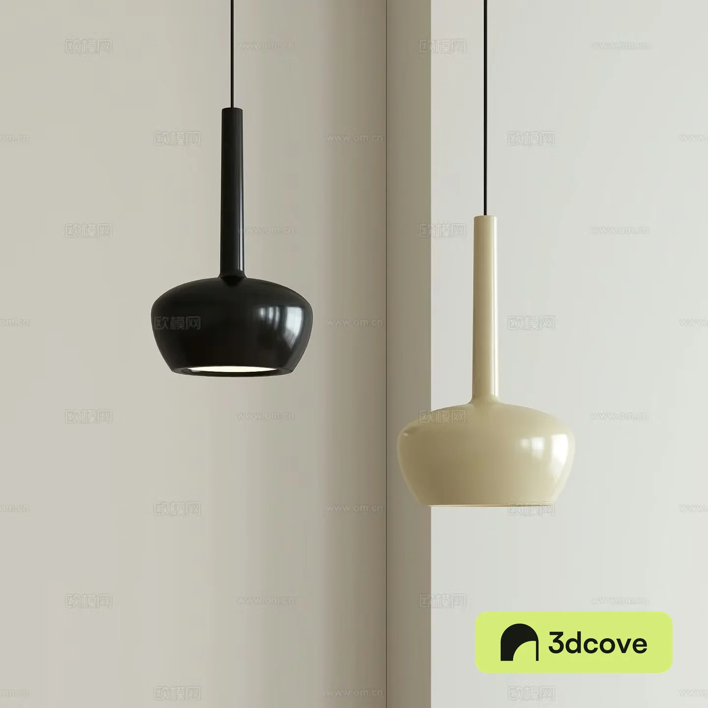Modern simple small chandelier