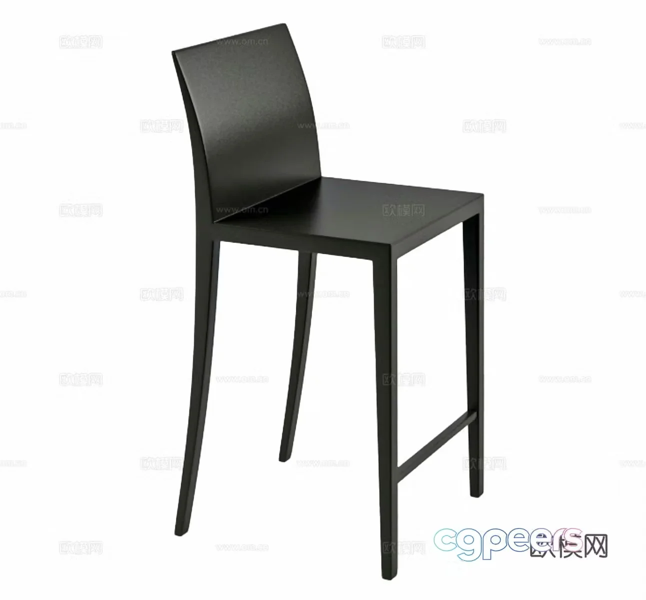 Leather bar chair Leather bar chair Leather bar chair Leisure bar chair Bar chair Outdoor bar chair Garden 3D model