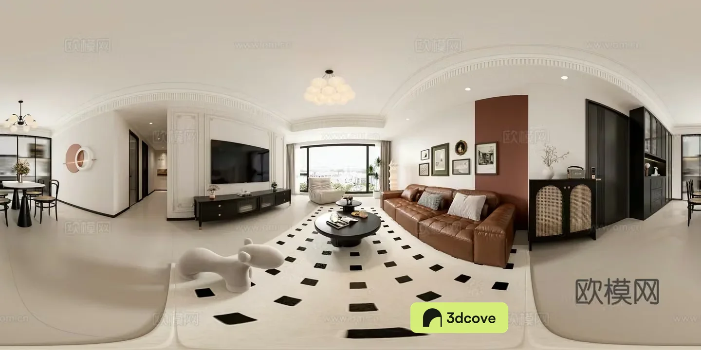 French restaurant VR panoramic