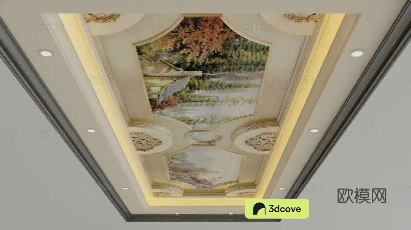 European style ceiling