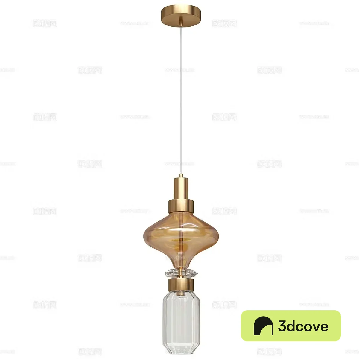 Light luxury chandelier restaurant chandelier