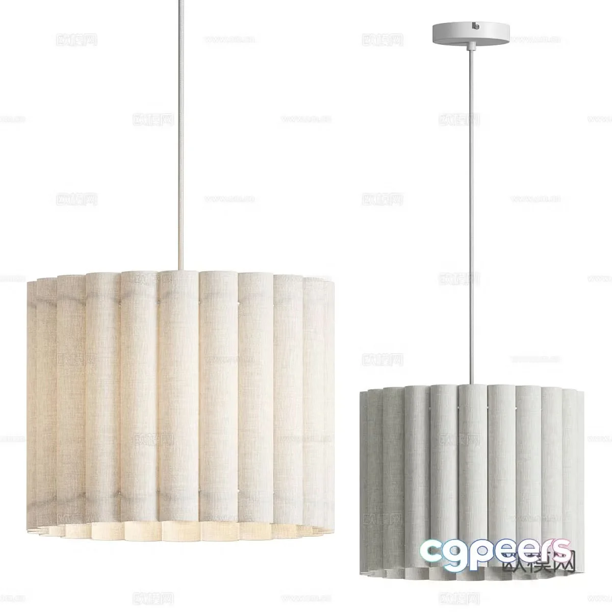New Chinese Wasabi Westwing Lucina chandelier 3D model