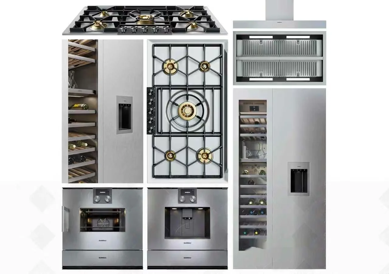 Modern Kitchen Appliances 3D Model – 5872 – CORONA Render