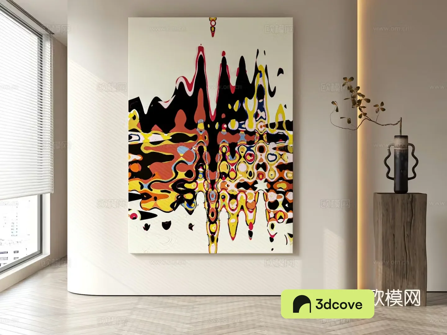 Modern style decorative painting