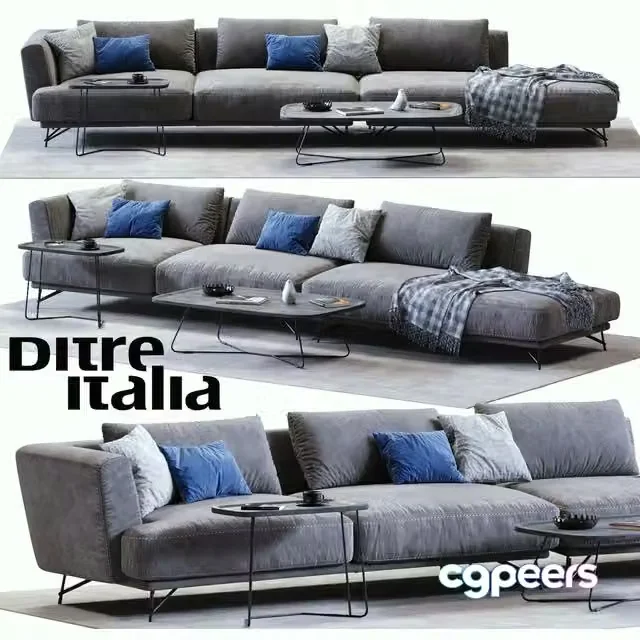 3ds Max Free – Ditre Italia LENNOX Sofa 03
