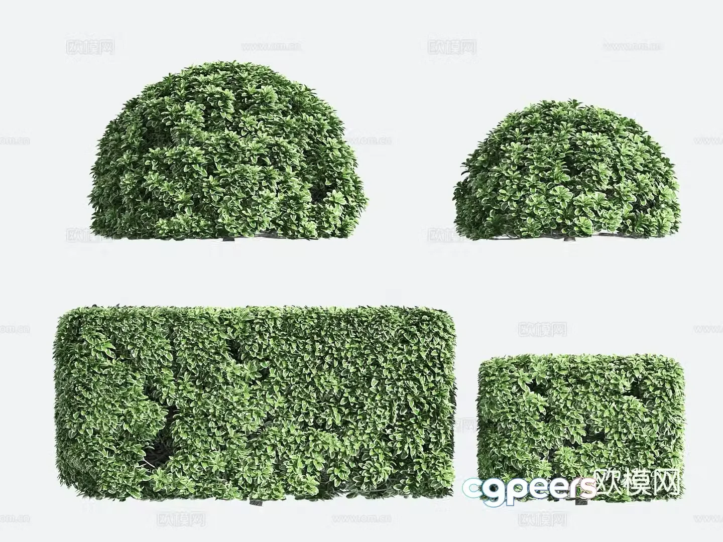 Spherical bush Square bush 3d model