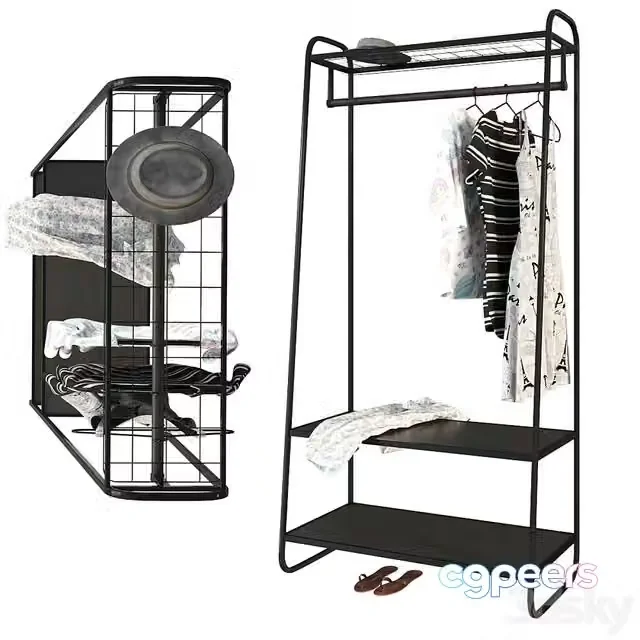 3ds Max Free – Clothes hanger Cameron