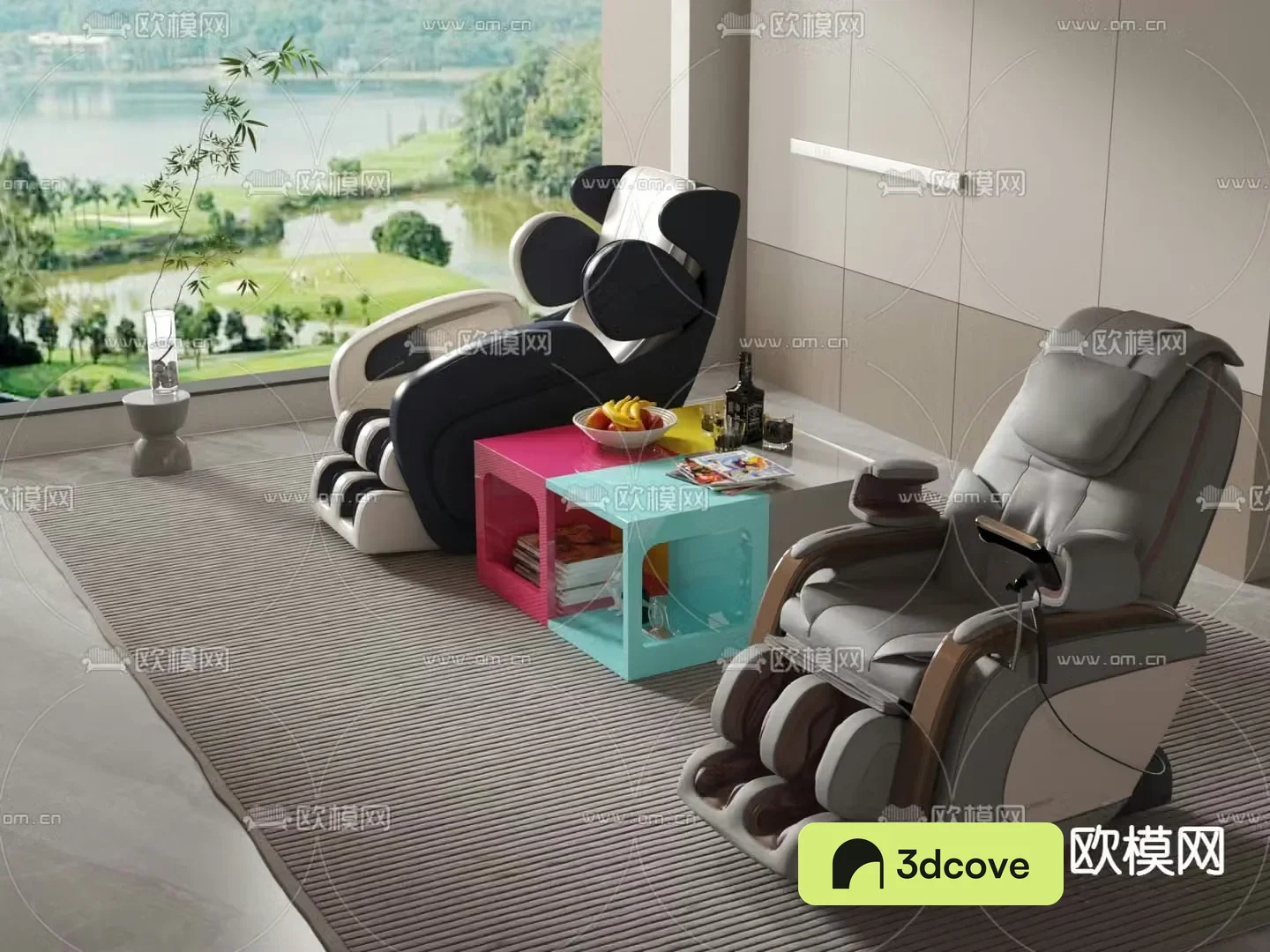 Modern massage chair