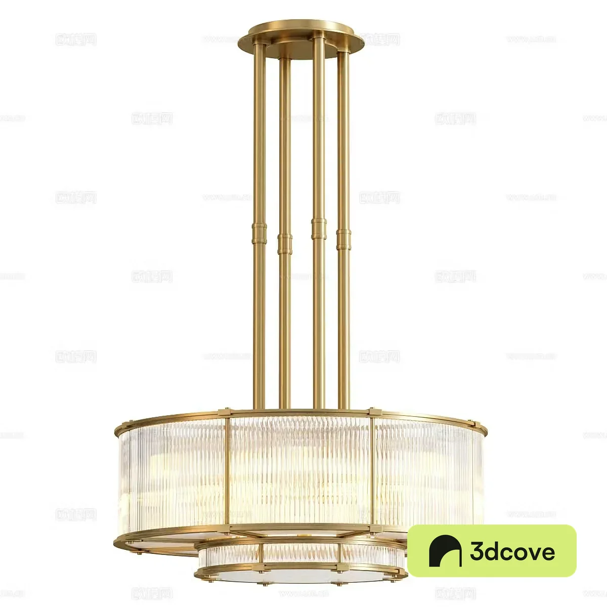New Chinese light luxury Ralph Lauren Allen chandelier
