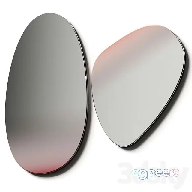 3ds Max Free – Connubia Calligaris Miro Mirrors