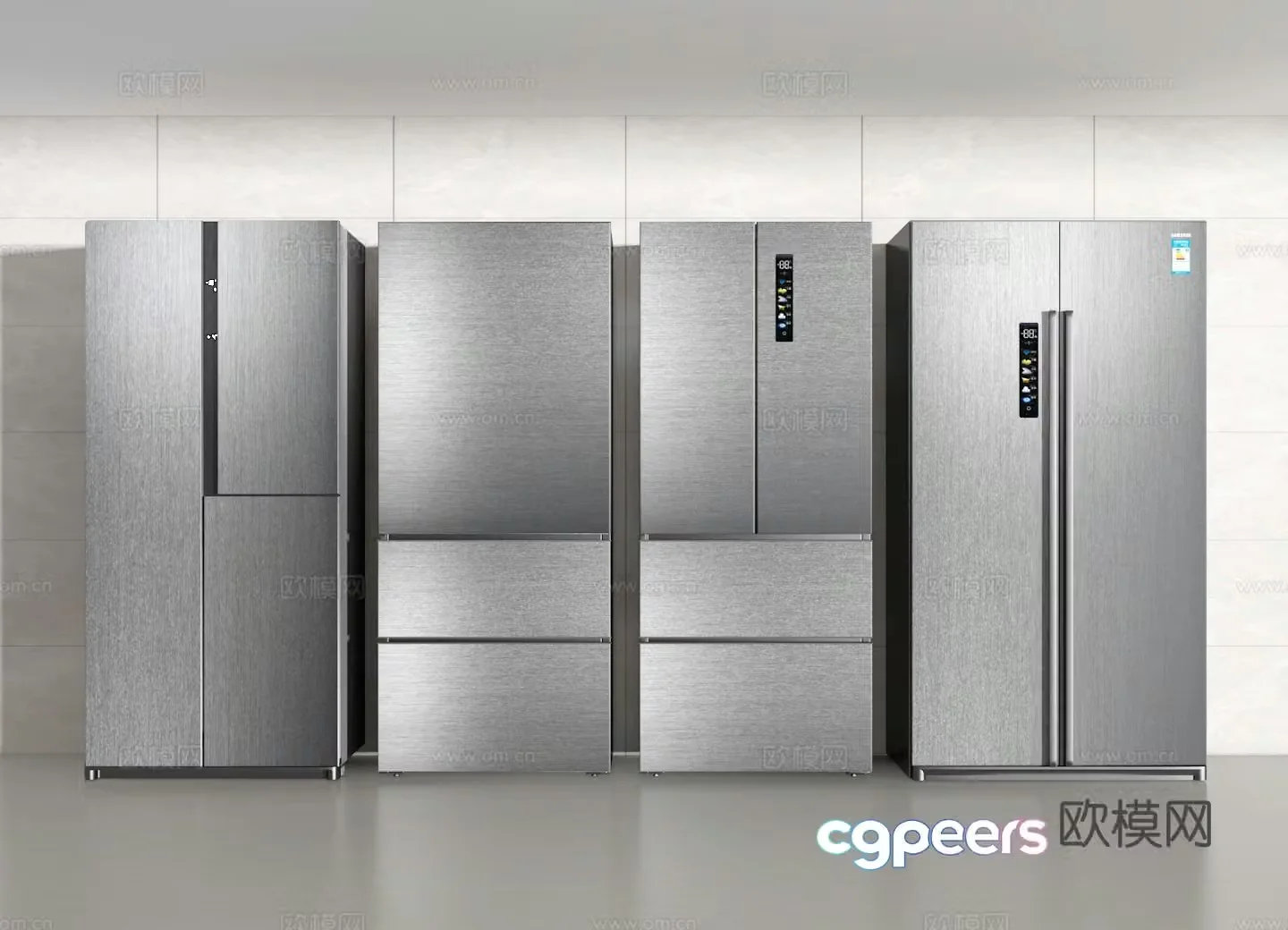 Refrigerator 3d model